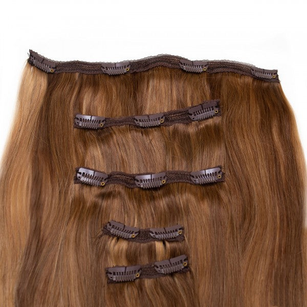 Caramel Blend Clip-In 5 Piese - Seamless1.com.ro