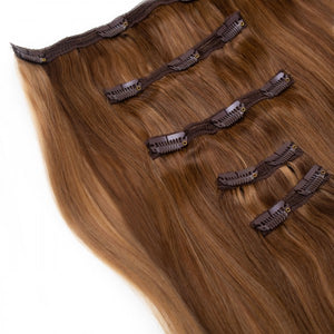 Caramel Blend Clip-In 5 Piese - Seamless1.com.ro