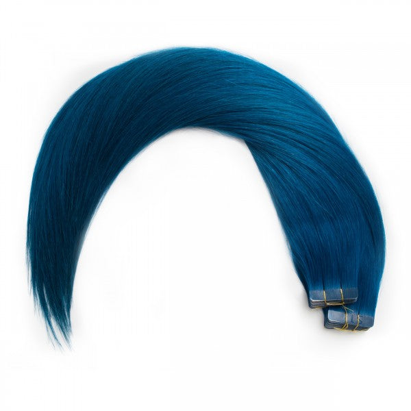 Electric Blue Extensii Tape - Seamless1.com.ro